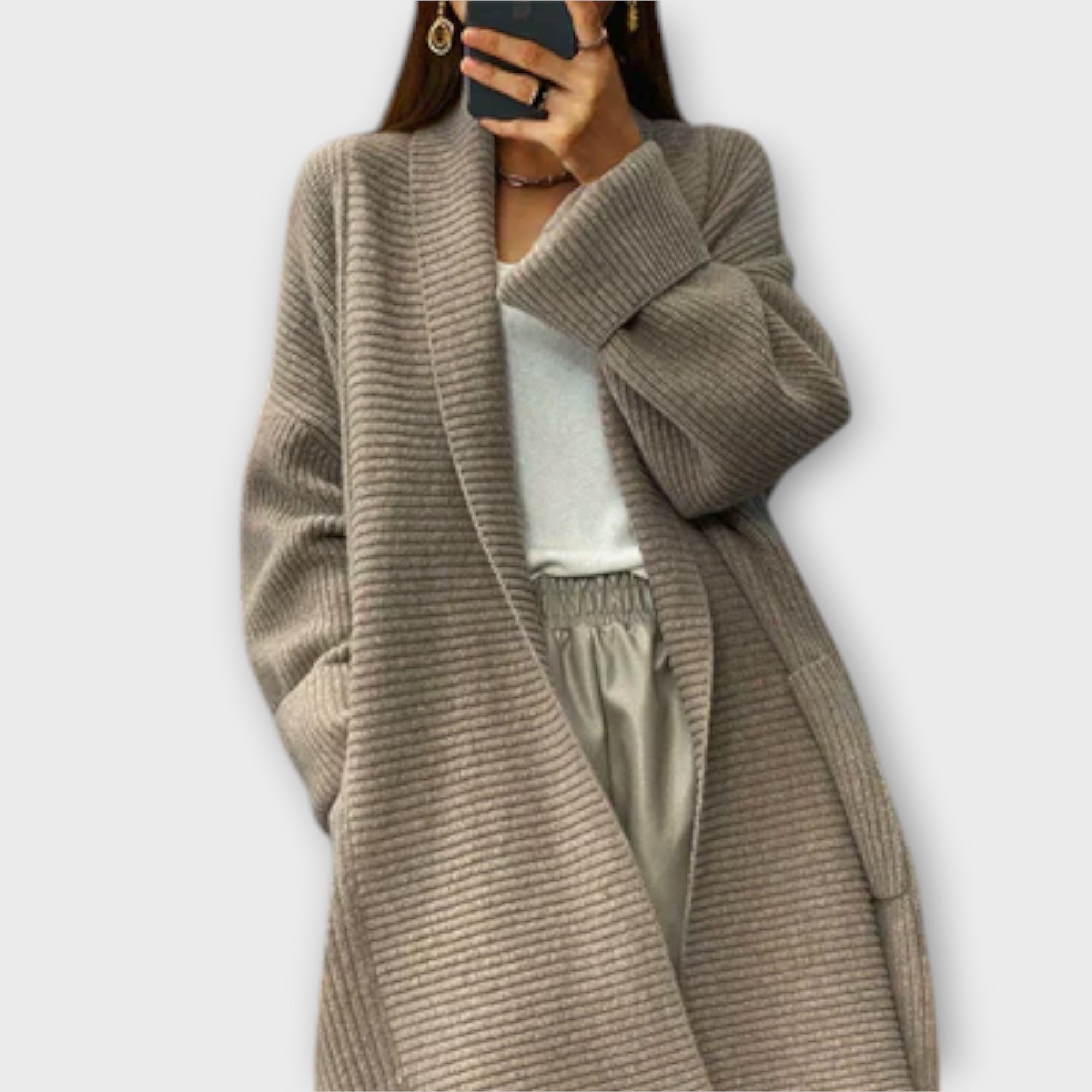 Grace™ - Long Knit Cardigan