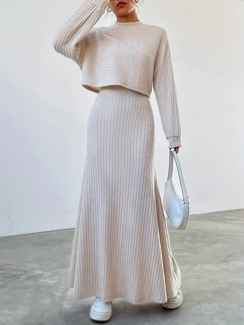 Grace™ | Casual Dress for Women + Free Sweater