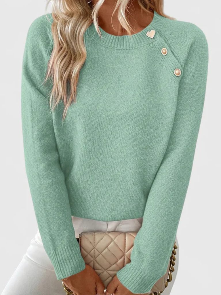 Grace™ Button Knit Top