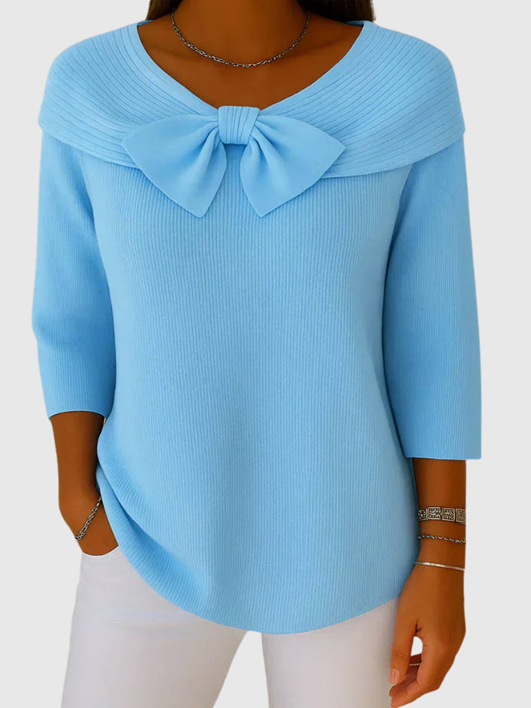 Grace™ Knitted Bow Top