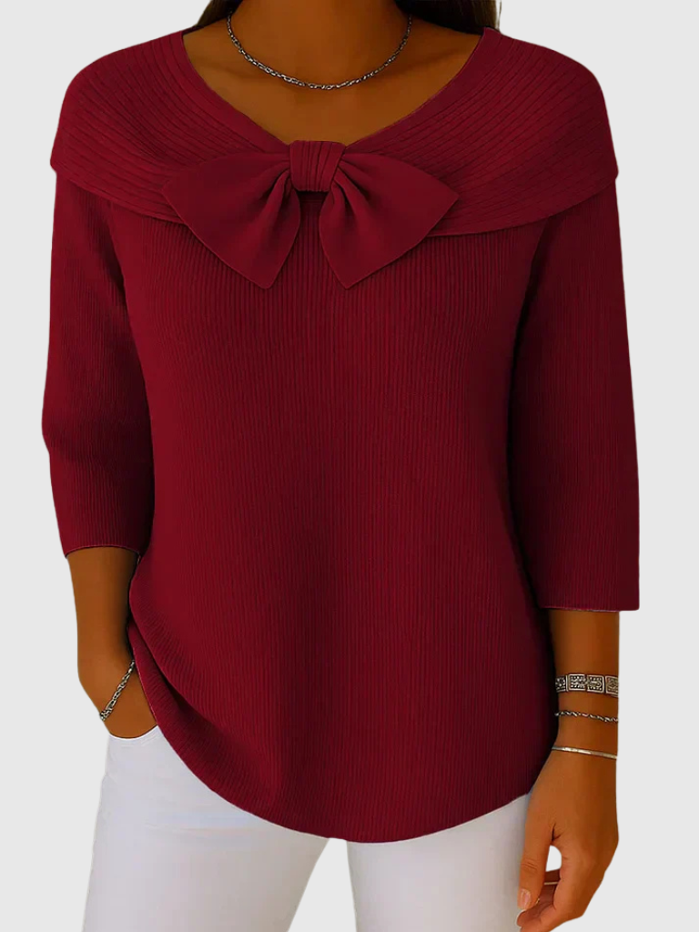 Grace™ Knitted Bow Top