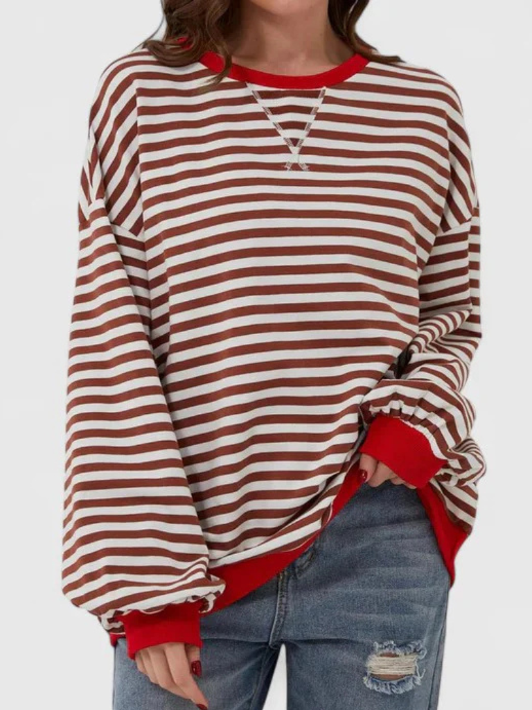 Grace™ Cozy Stripe Sweater