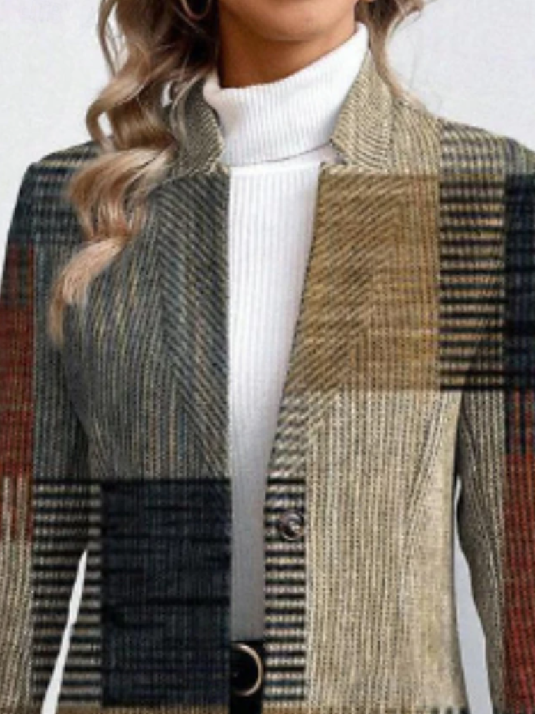 Grace™ Maple Plaid Coat