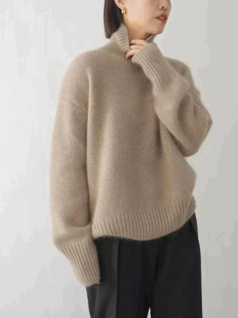 Grace™ - Sweater with high collar