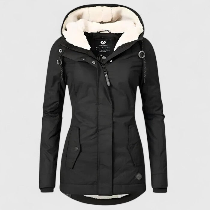 Grace™ - Soft winter jacket with hoodie