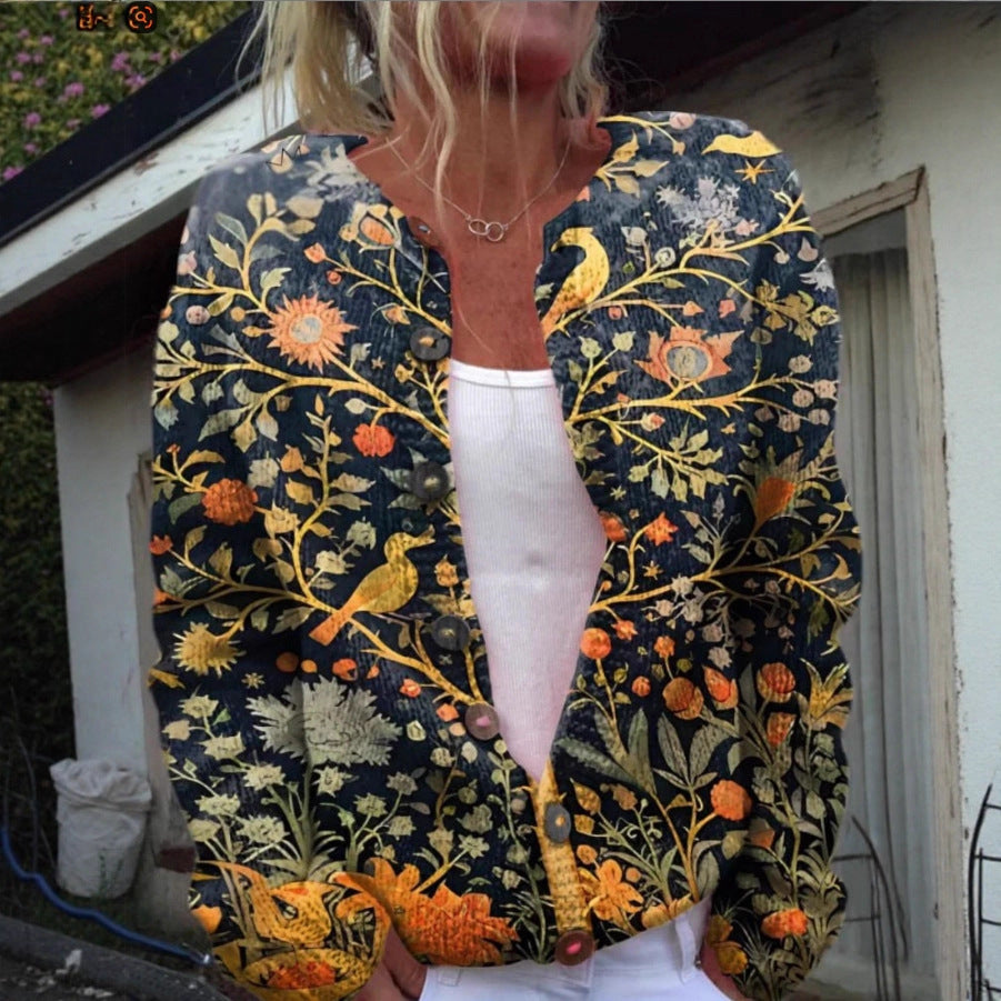Grace™ - Vintage Floral Cardigan Sweater