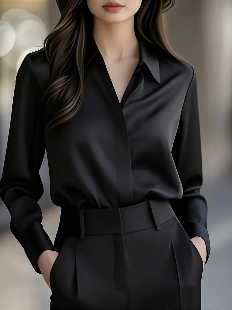 Grace™ Satin-Look Blouse