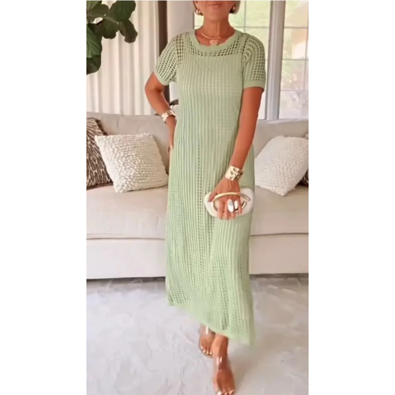 Grace™ - Cut-Out Long Maxi Dress + Free Inner Dress