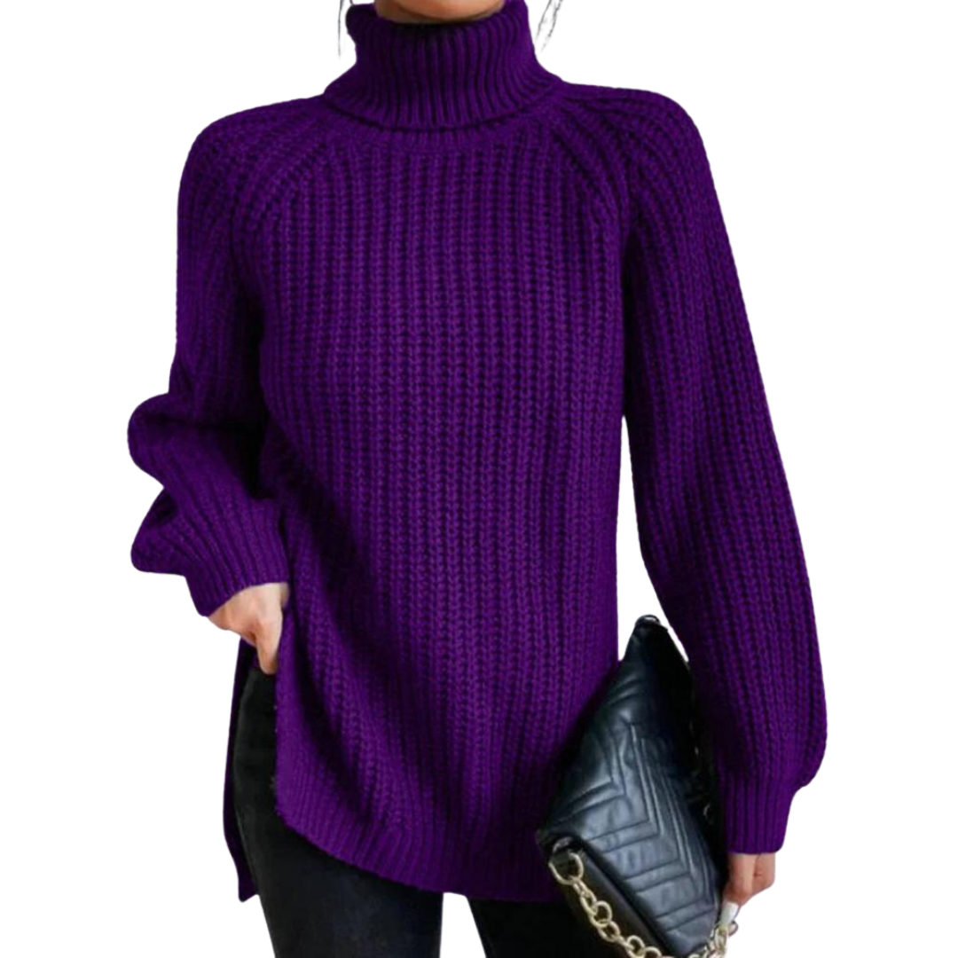 Grace™ - Cotton Ladies' Turtleneck for Winter