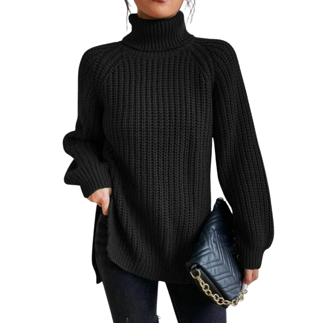 Grace™ - Cotton Ladies' Turtleneck for Winter