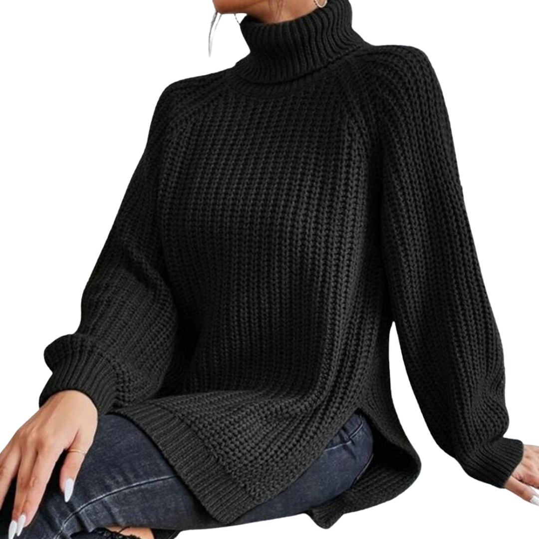 Grace™ - Cotton Ladies' Turtleneck for Winter