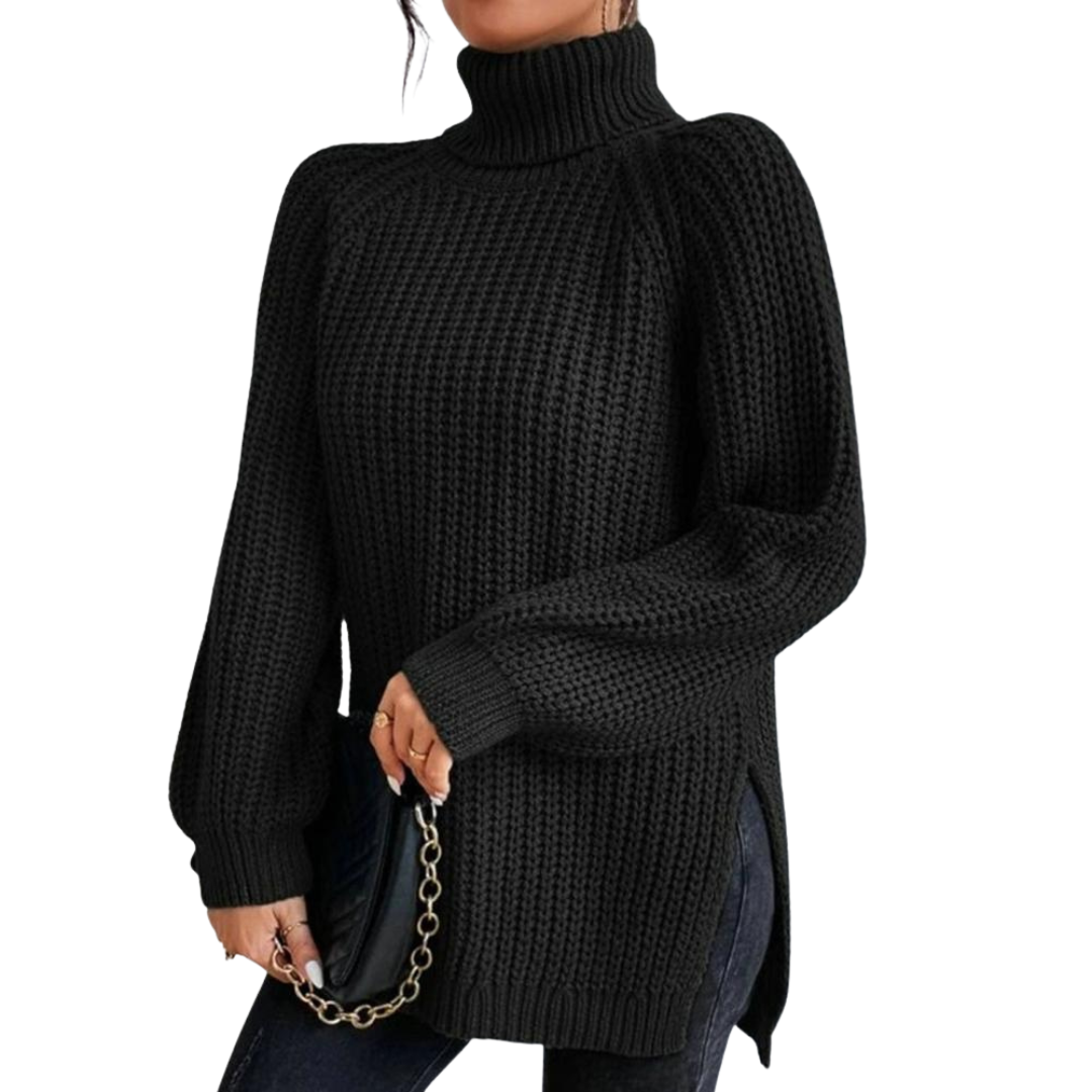 Grace™ - Cotton Ladies' Turtleneck for Winter