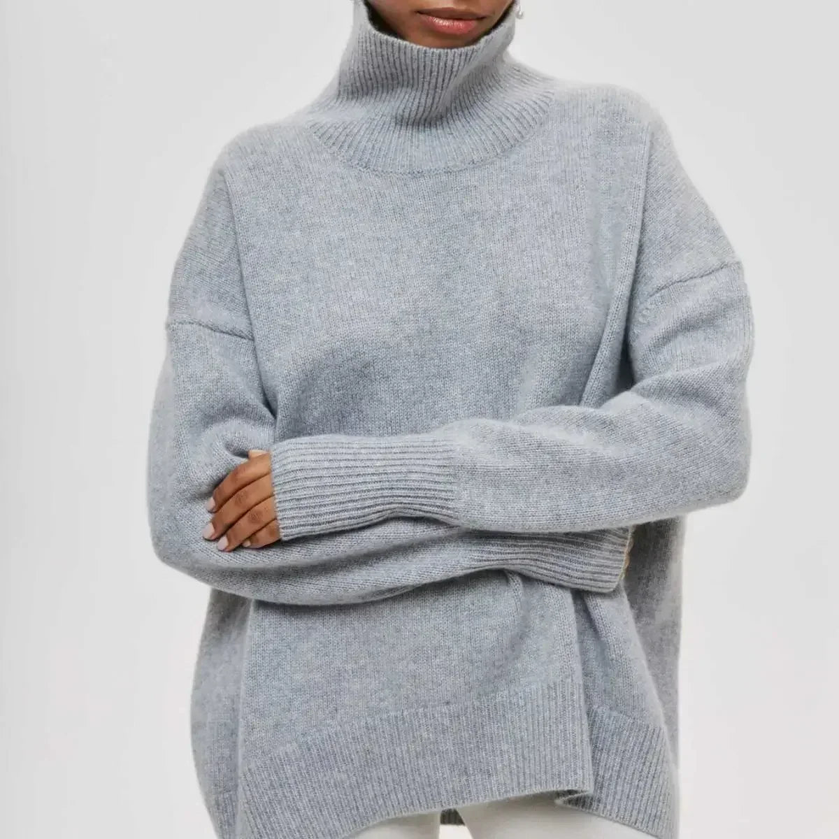Grace™ - Elegant warm comfortable turtleneck sweater