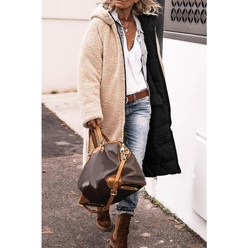 Grace™ - Elegant reversible warm winter coat