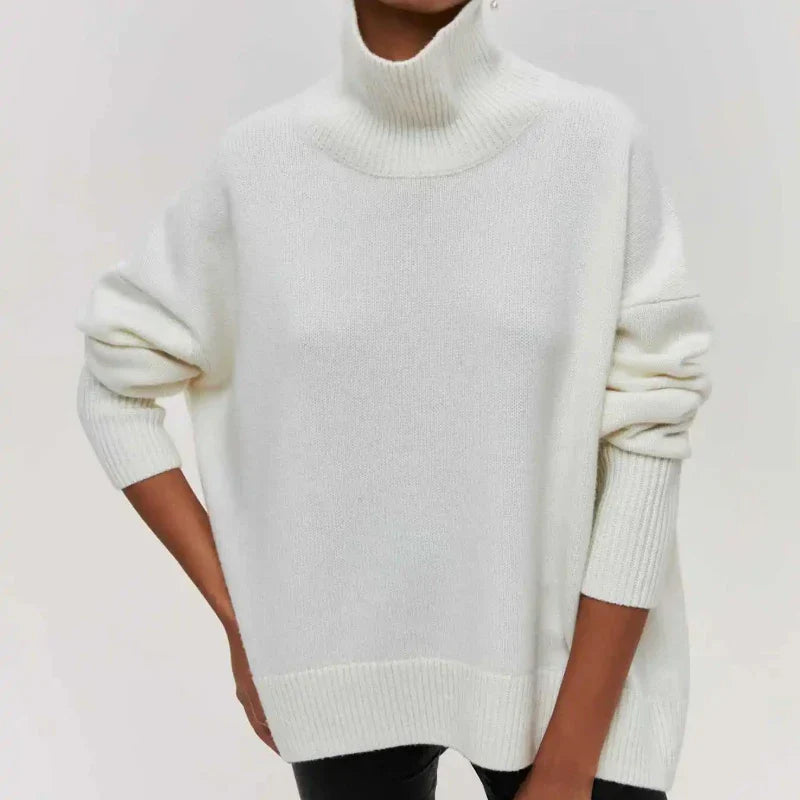 Grace™ - Elegant warm comfortable turtleneck sweater