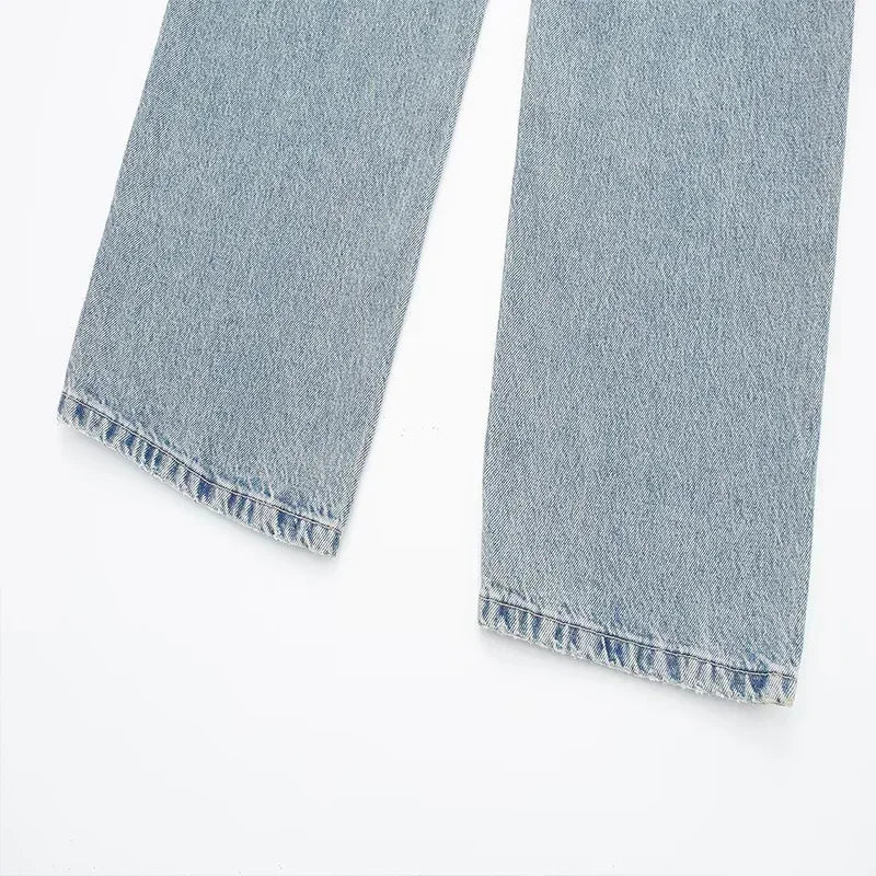 Grace™ | Distressed Patchwork Jeans