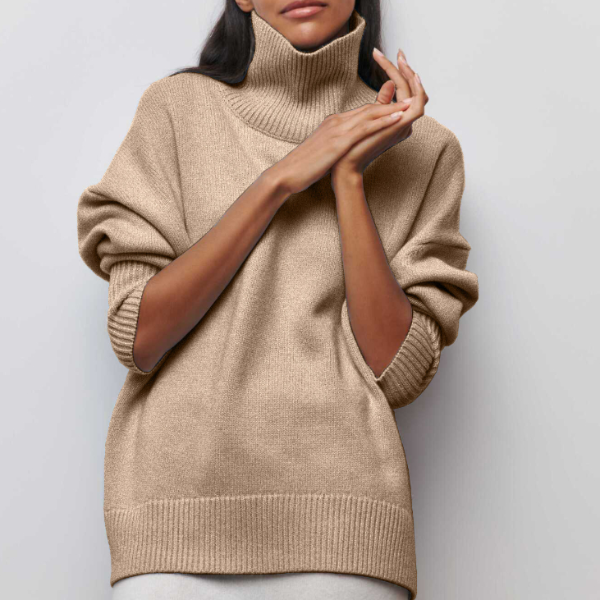Grace™ - Comfortable High Neck Sweater