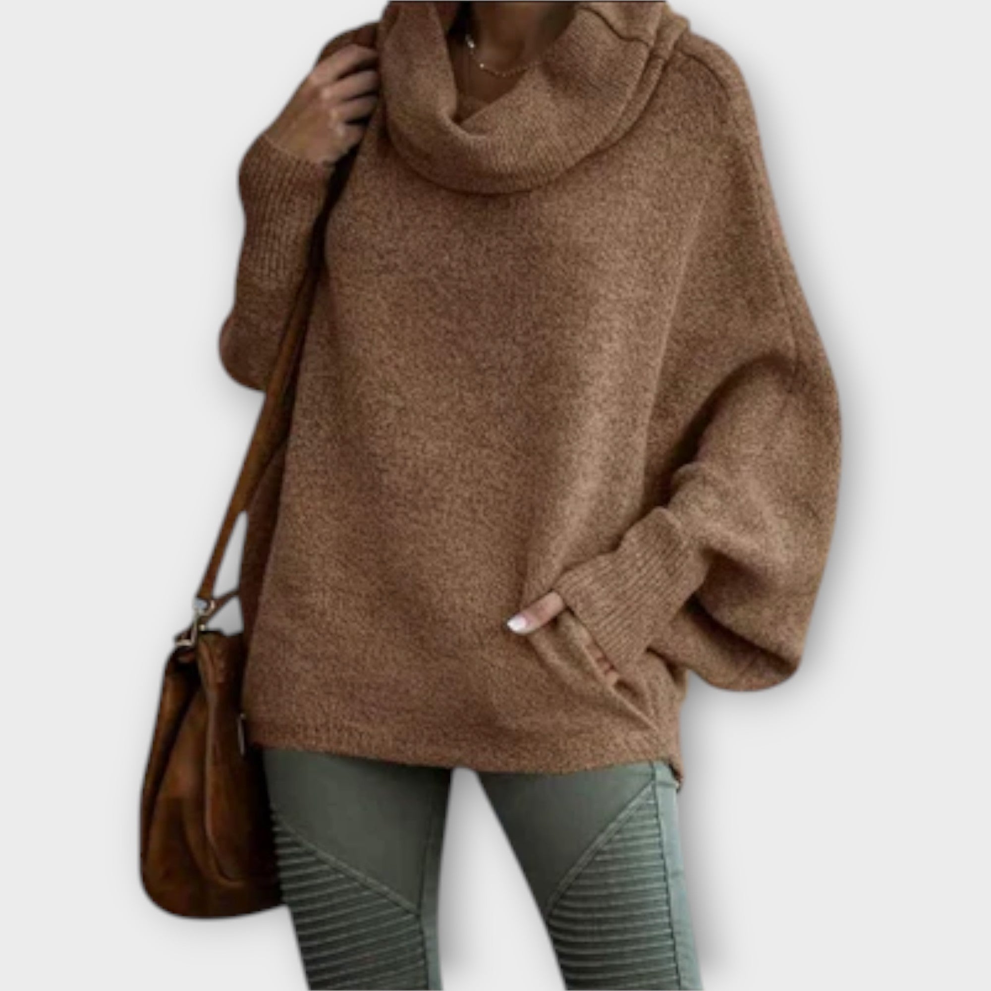 Grace™ - Elegant Women's Turtle Neck Sweater