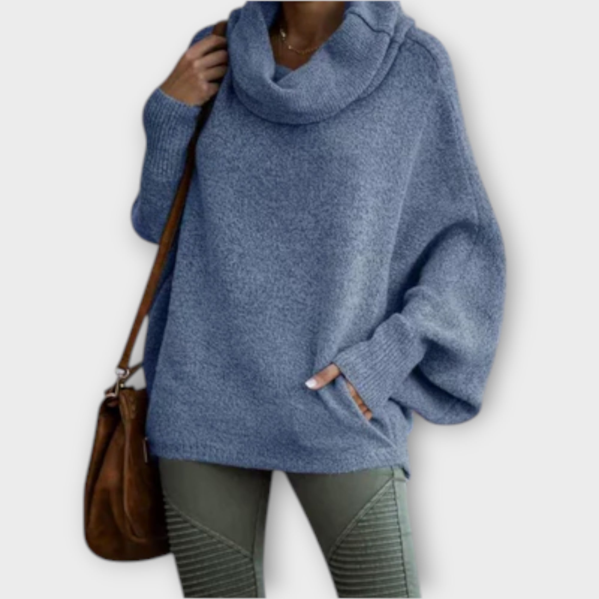 Grace™ - Elegant Women's Turtle Neck Sweater