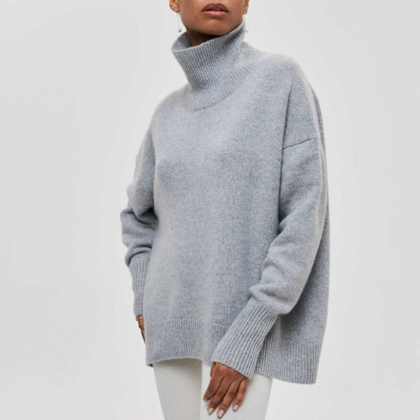Grace™ - Comfortable High Neck Sweater