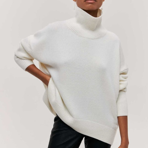 Grace™ - Comfortable High Neck Sweater