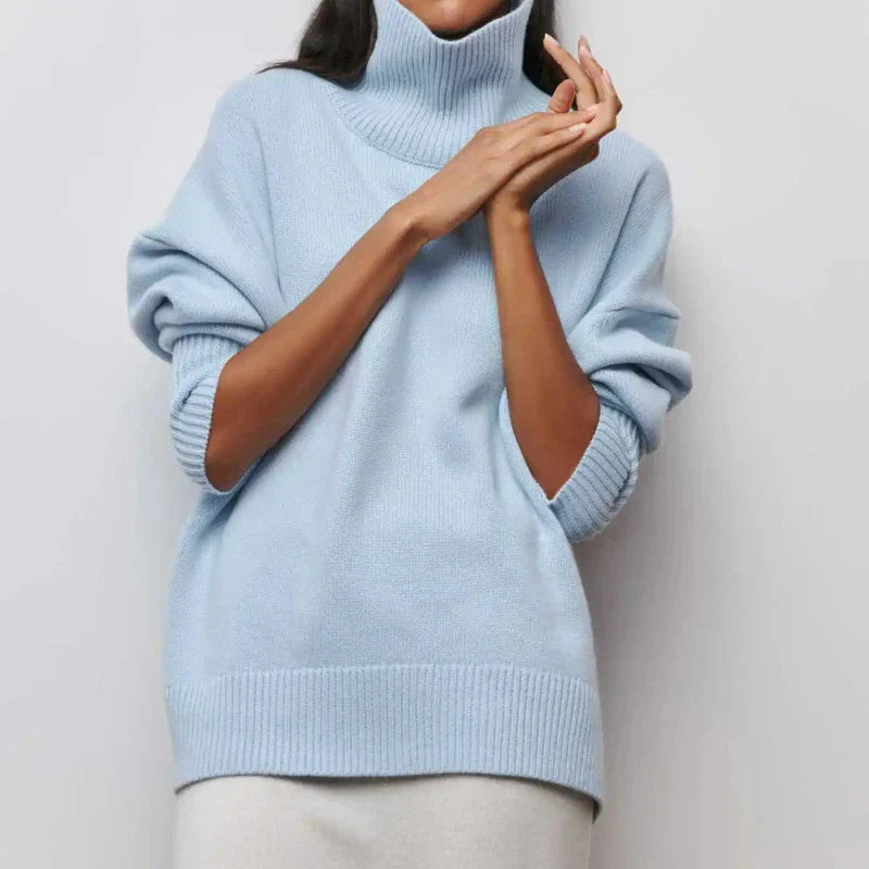 Grace™ - Elegant warm comfortable turtleneck sweater