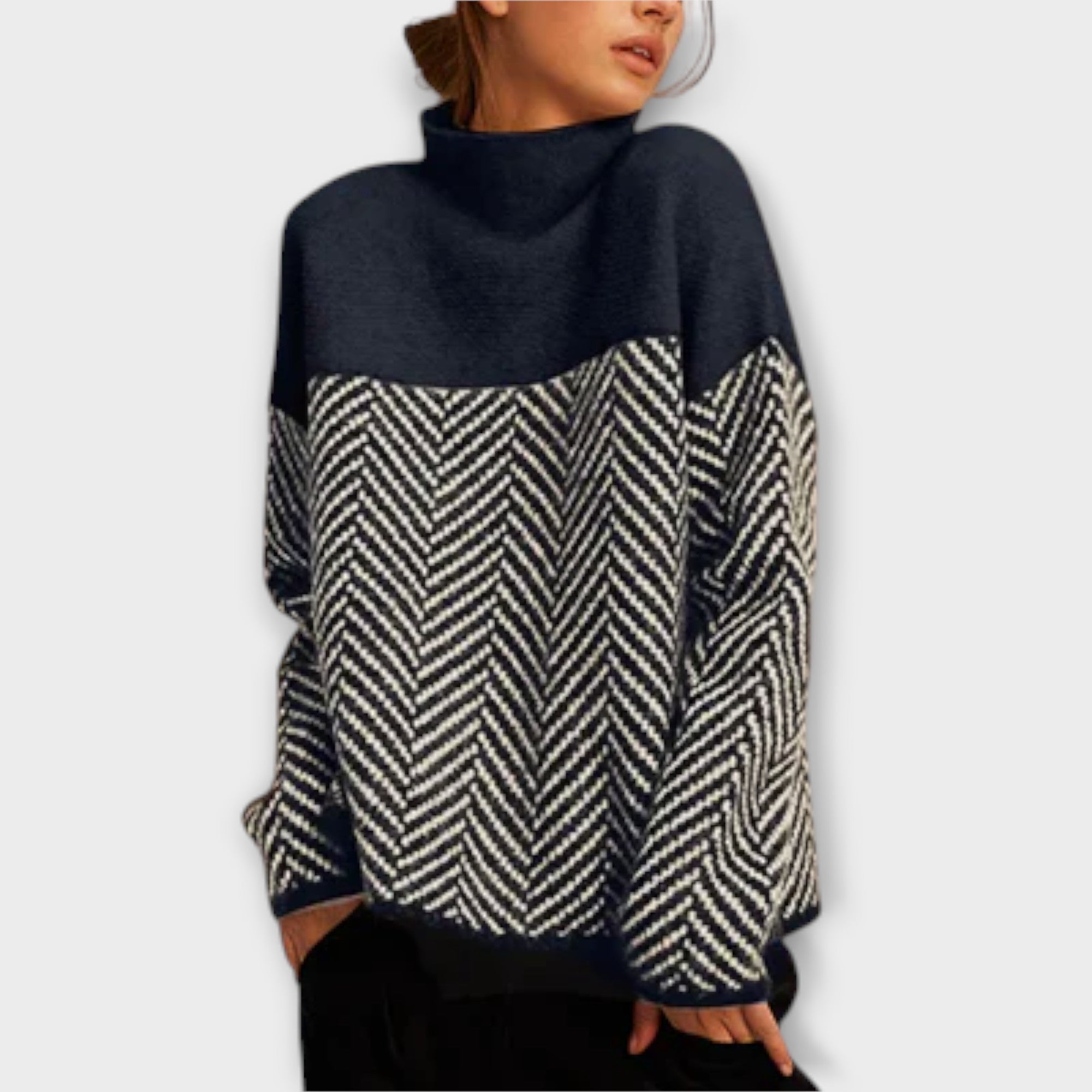 Grace™ - Soft Sweater with High Collar