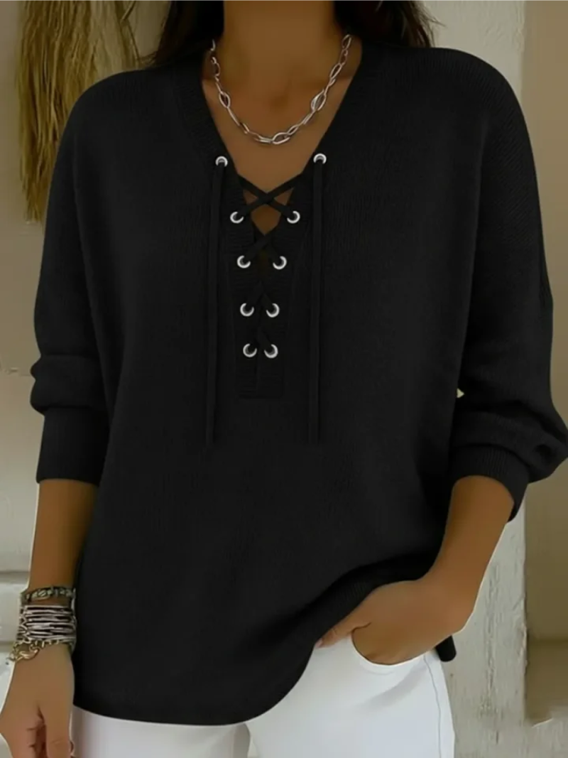 Grace™ - Sweater with Lace Closure