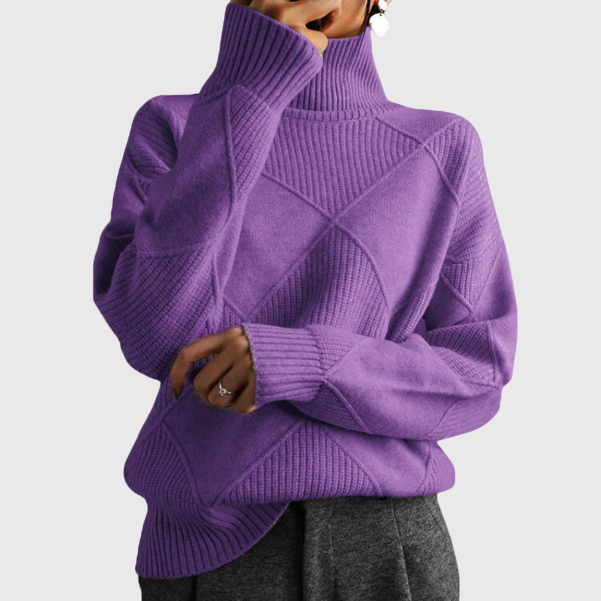 Grace™ - Comfortabele Turtleneck Sweater