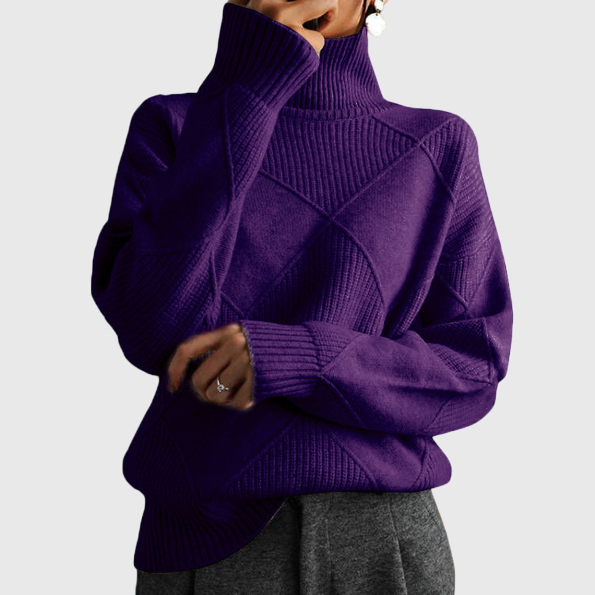 Grace™ - Comfortabele Turtleneck Sweater