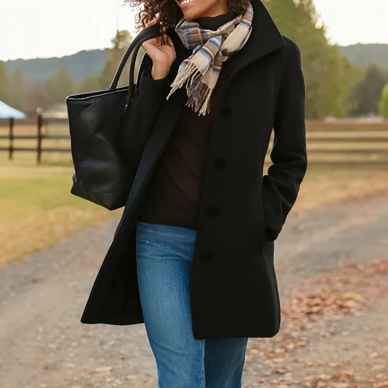 Grace™ - Elegant soft trench coat