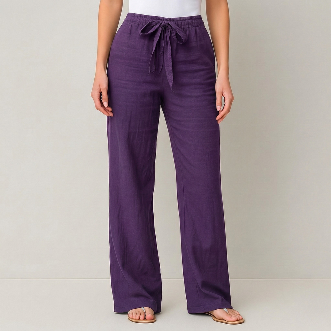 Grace™ - Elegant Tie Waist Pants