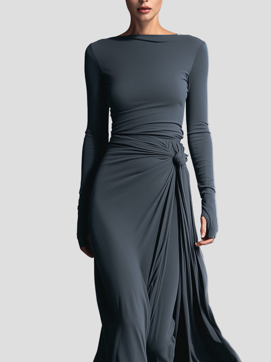 Grace™ - Elegant Dress Made of Stretch Fabric with Shaping Effect