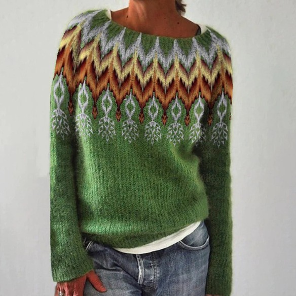 Grace™ | Vintage Icelandic Jumper