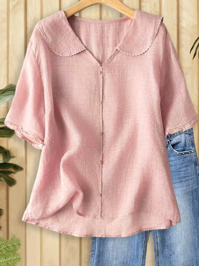 Grace™ - Blouse with Button Closure