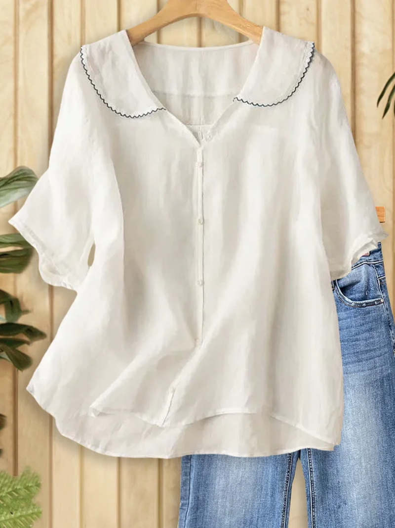 Grace™ - Blouse with Button Closure