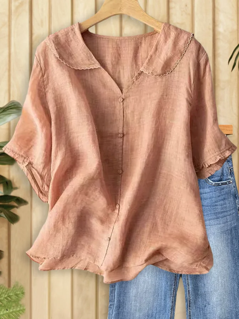 Grace™ - Blouse with Button Closure