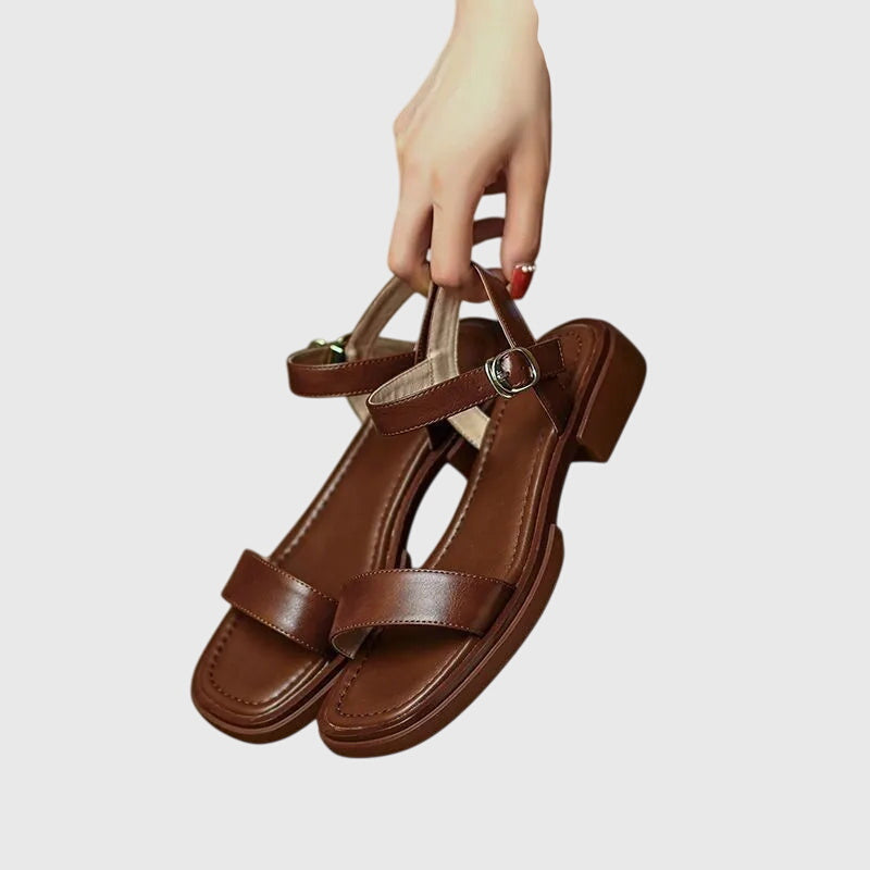 Grace™ | Orthopedic Leather Sandals