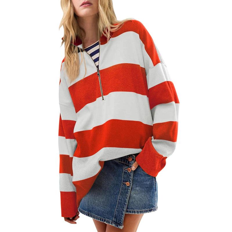 Grace™ - Stylish Oversized Turtleneck Sweater with Half Zipper Detail