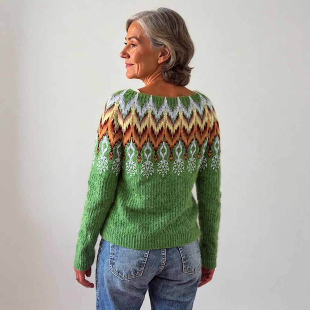 Grace™ | Vintage Icelandic Jumper