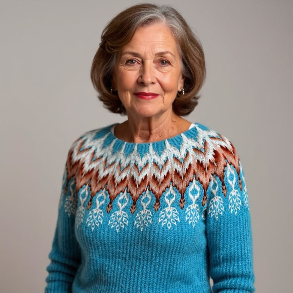 Grace™ | Vintage Icelandic Jumper