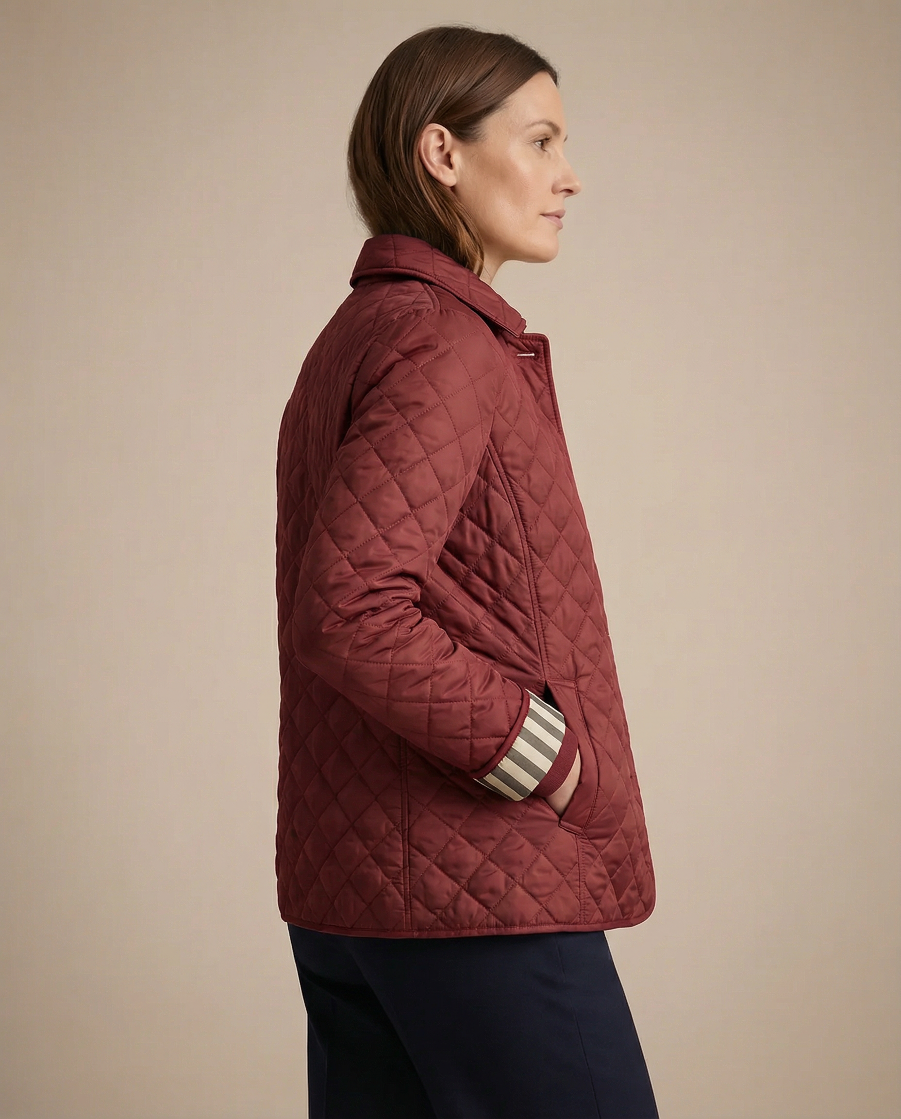 Grace™ - Quilted Button Up Jacket
