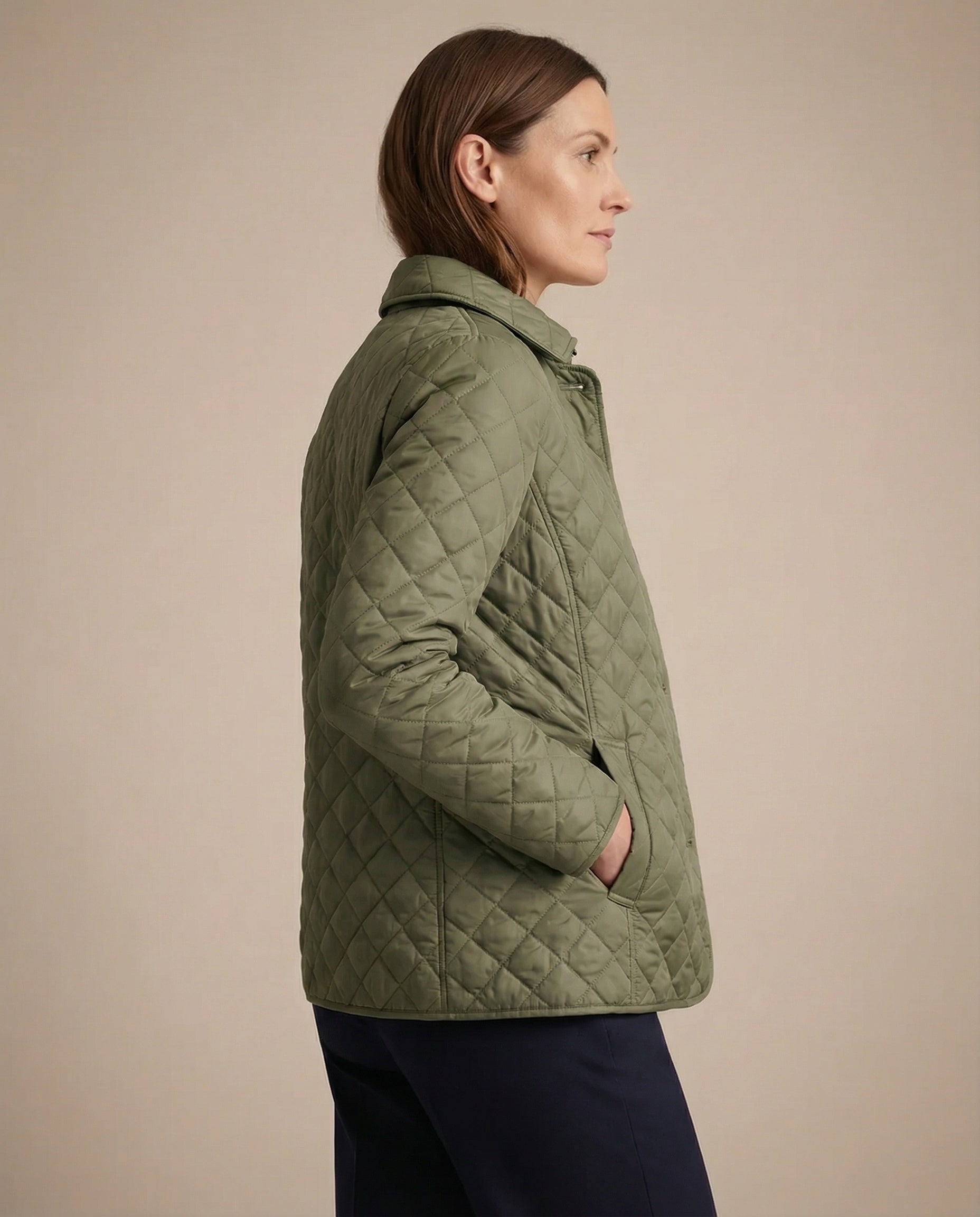 Grace™ - Quilted Button Up Jacket