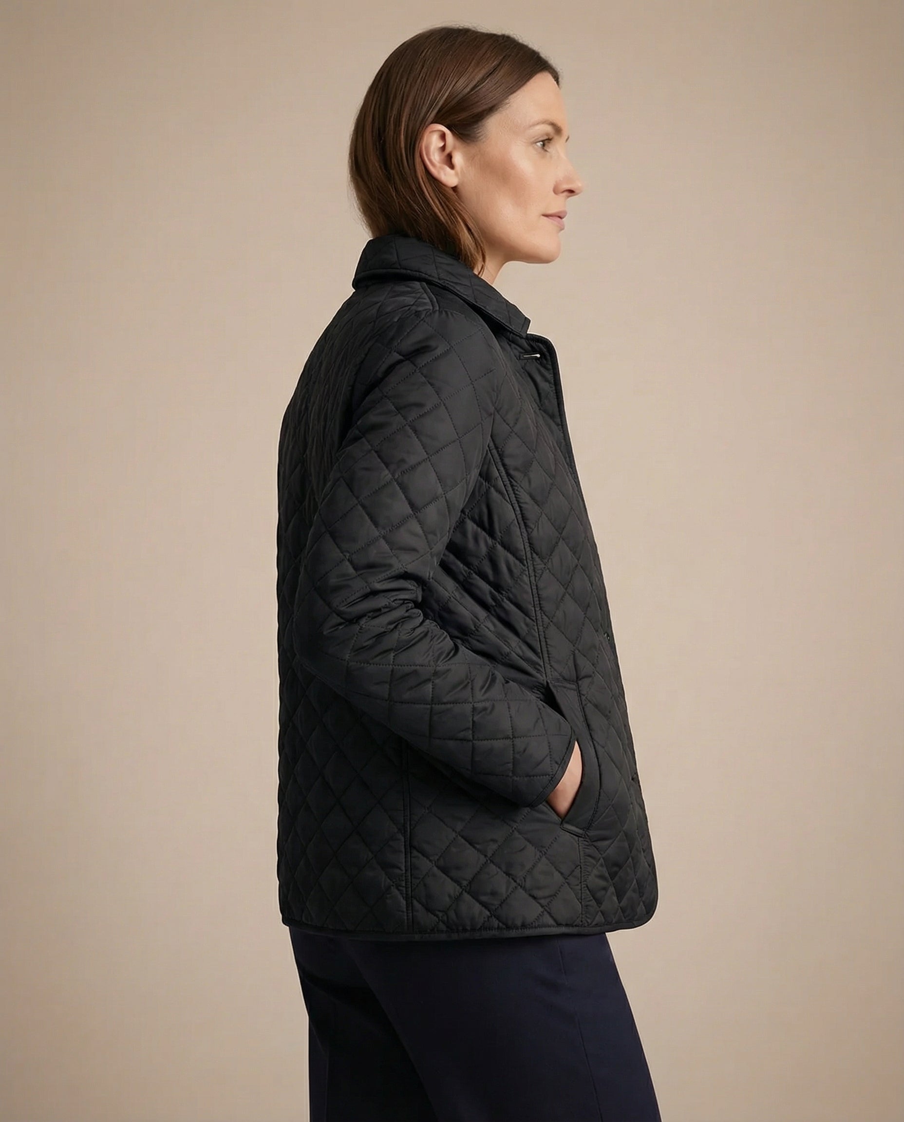 Grace™ - Quilted Button Up Jacket