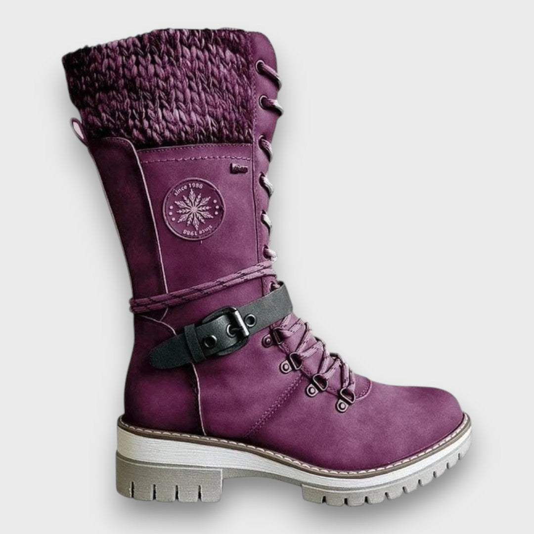 Grace™ - Weatherproof Lace-Up Winter Boots