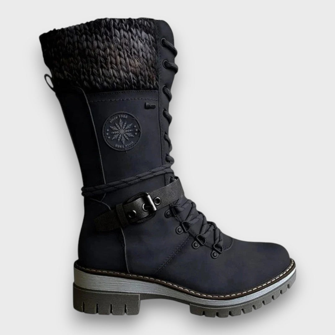 Grace™ - Weatherproof Lace-Up Winter Boots