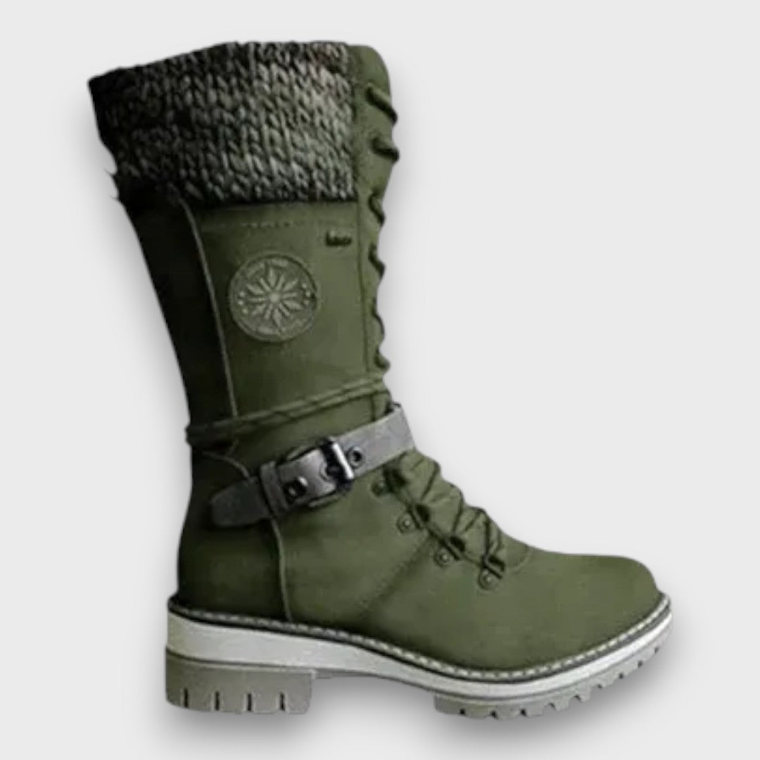 Grace™ - Weatherproof Lace-Up Winter Boots