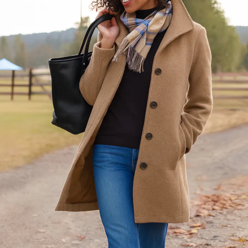 Grace™ - Elegant soft trench coat