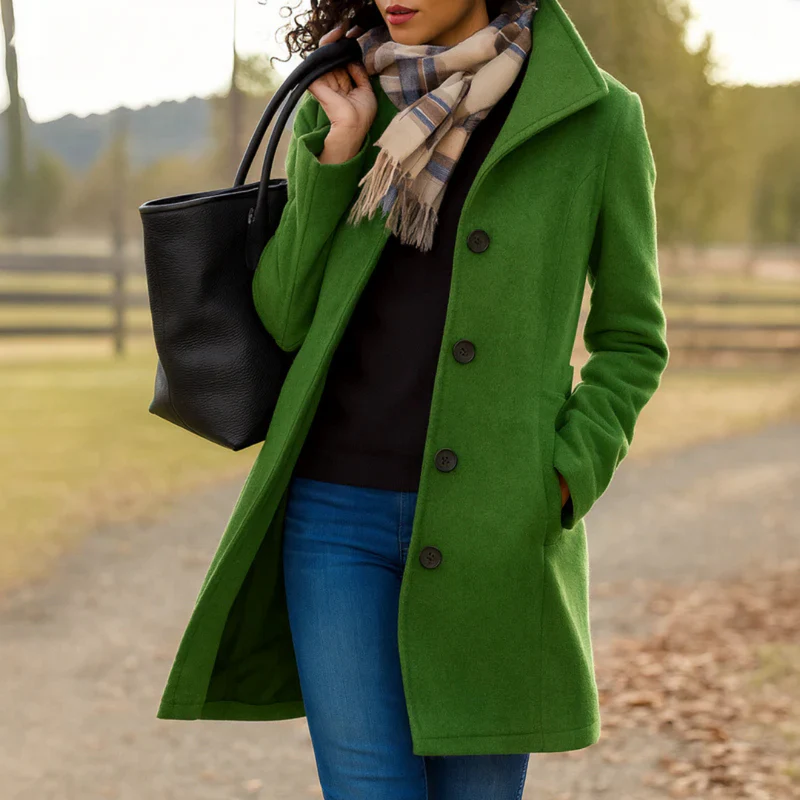 Grace™ - Elegant soft trench coat