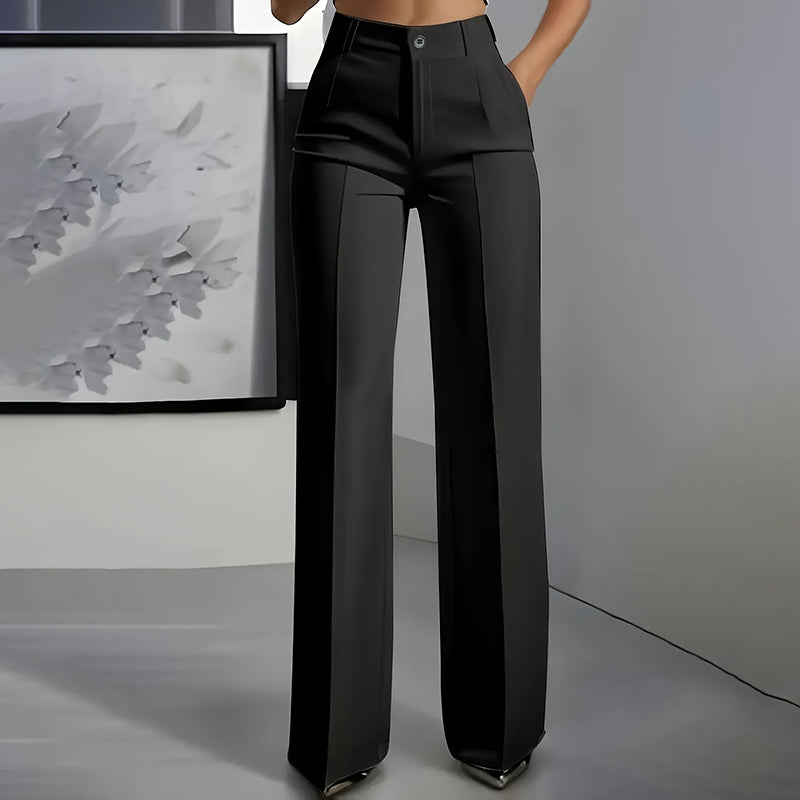 Grace™ - Elegant women's high-waisted trousers